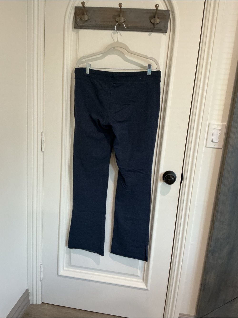 Aeropostale Navy Blue Logo Lounge Joggers with Bold White and Purple Font - Picture 6 of 6